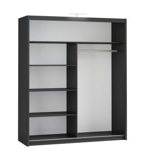 GABA PREMIUM PS 180 cm Sliding Door Wardrobe with Mirror