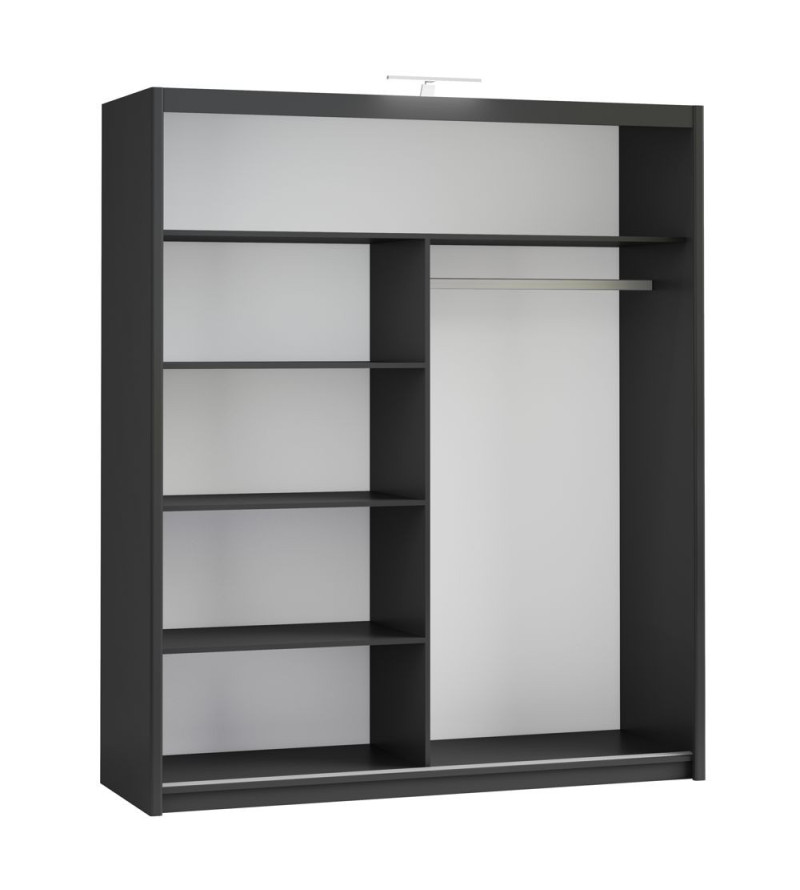 GABA PREMIUM PS 180 cm Sliding Door Wardrobe with Mirror