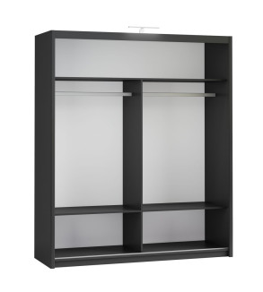 GABA PREMIUM PS 180 cm Sliding Door Wardrobe with Mirror