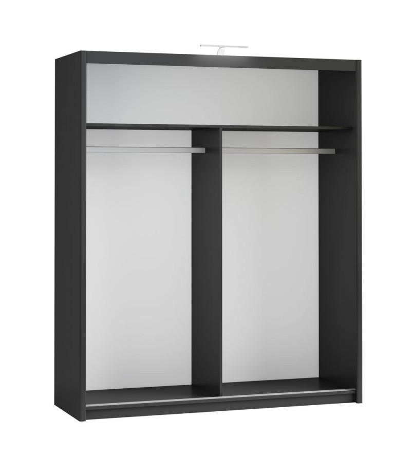 GABA PREMIUM PS 180 cm Sliding Door Wardrobe with Mirror