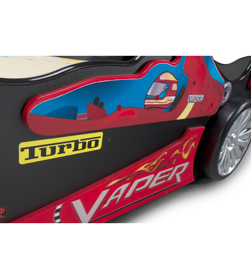 Gaba Vaper Car Children's Baby Bed with Mattress
