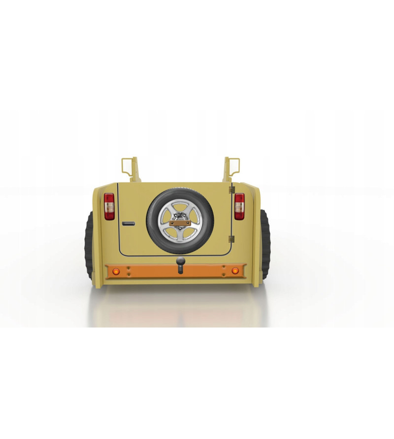 Gaba SAFARI Car Children's Baby Bed with Mattress