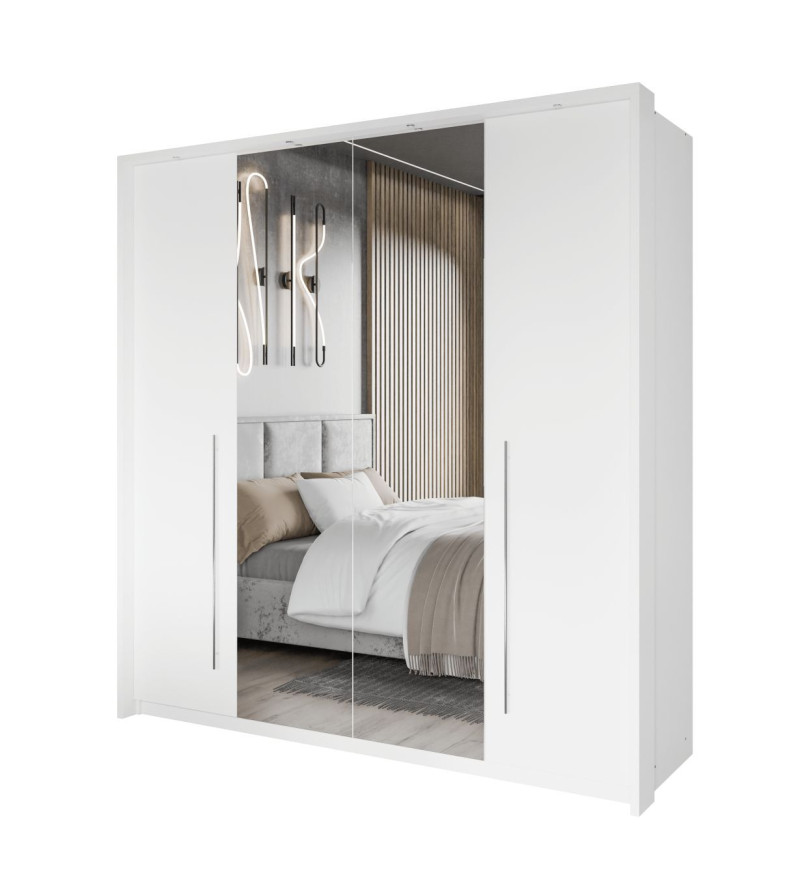 GABA PREMIUM BM 210 cm Sliding Door Wardrobe with Mirror