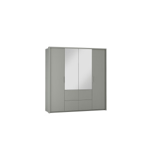 GABA WN 208 cm Hinged Door Wardrobe with Mirror