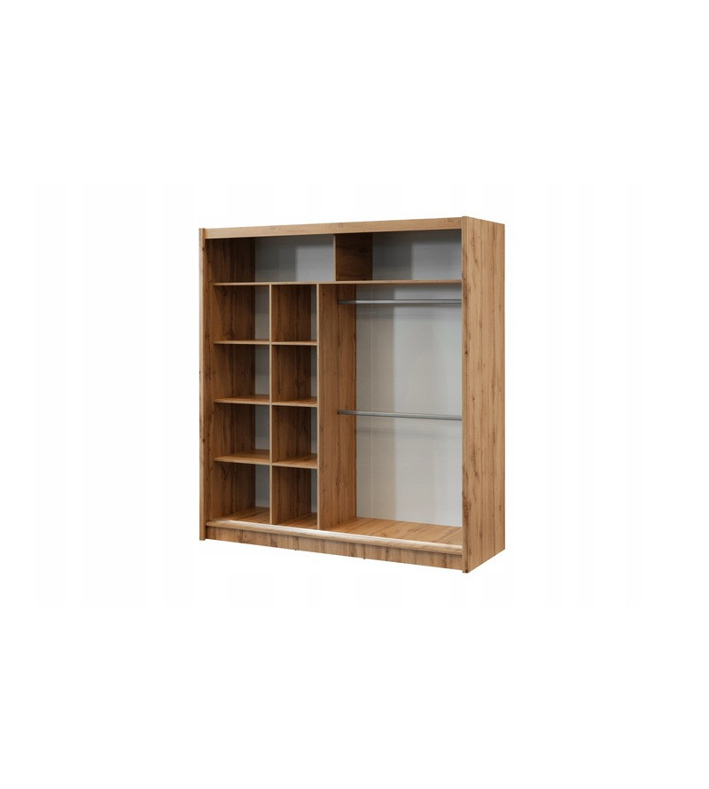 GABA PREMIUM LN 203 cm Sliding Door Wardrobe with Mirror