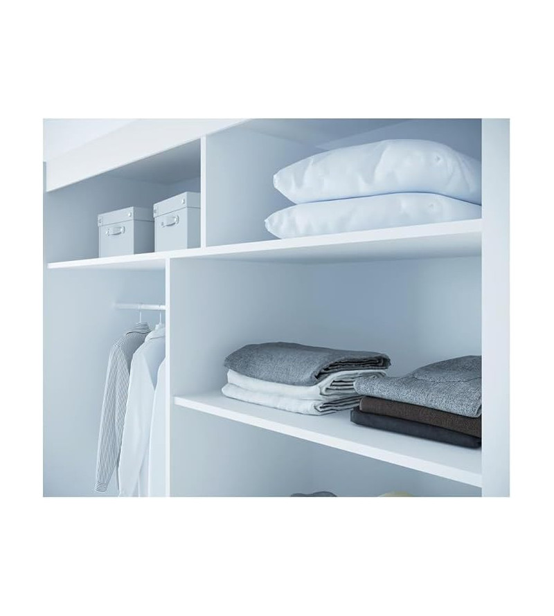 GABA D2 150 cm Sliding Door Wardrobe with Mirror