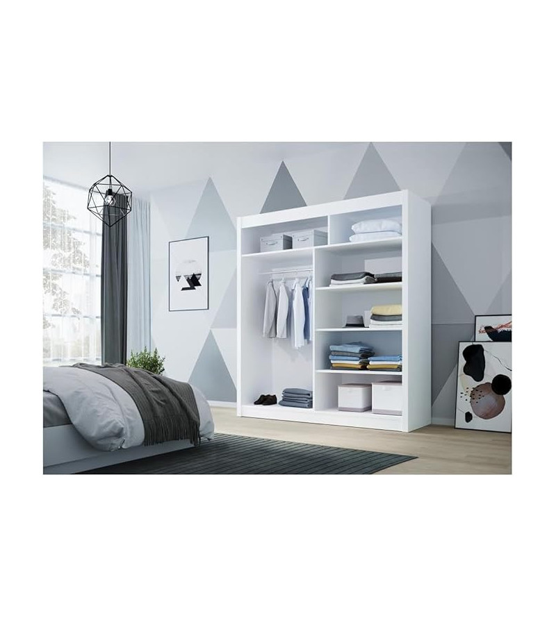 GABA D1 150 cm Sliding Door Wardrobe