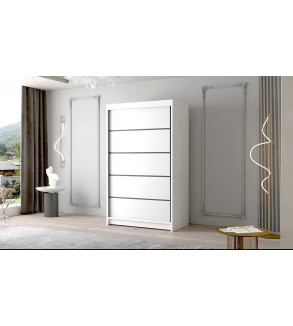 GABA FA4 120 cm Sliding Door Wardrobe