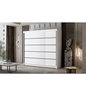 GABA PA7 200 cm Sliding Door Wardrobe
