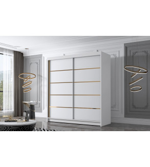 GABA BI4 180 cm Sliding Door Wardrobe