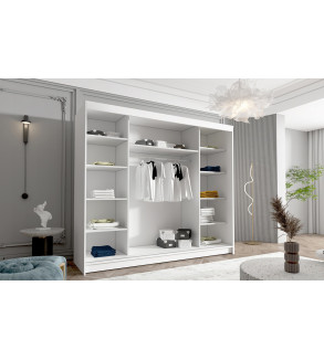 GABA DA7 250 cm Sliding Door Wardrobe