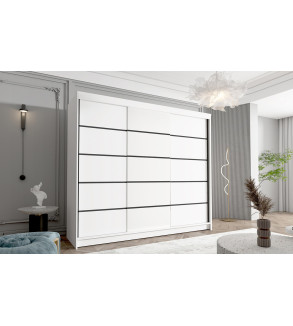GABA DA7 250 cm Sliding Door Wardrobe