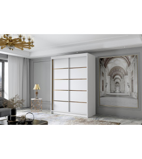 GABA LO4 120 cm Sliding Door Wardrobe