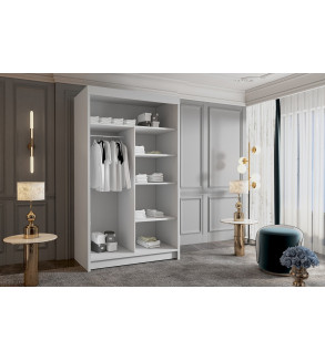 GABA VO3 100 cm Sliding Door Wardrobe with Mirror
