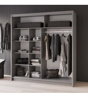GABA PREMIUM PRTO 200 cm Sliding Door Wardrobe with Mirror