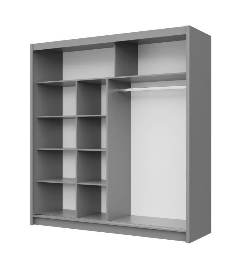 GABA PREMIUM PRTO 200 cm Sliding Door Wardrobe with Mirror