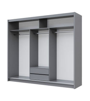 GABA PREMIUM PRTO 250 cm Sliding Door Wardrobe with Mirror
