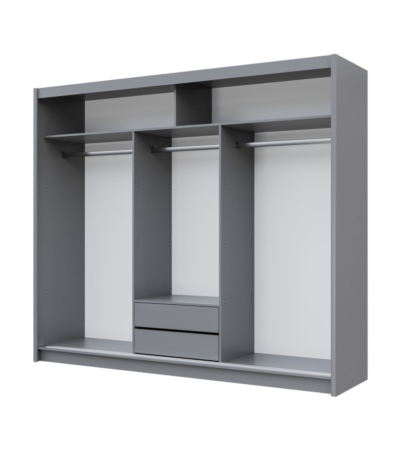 GABA PREMIUM PRTO 250 cm Sliding Door Wardrobe with Mirror