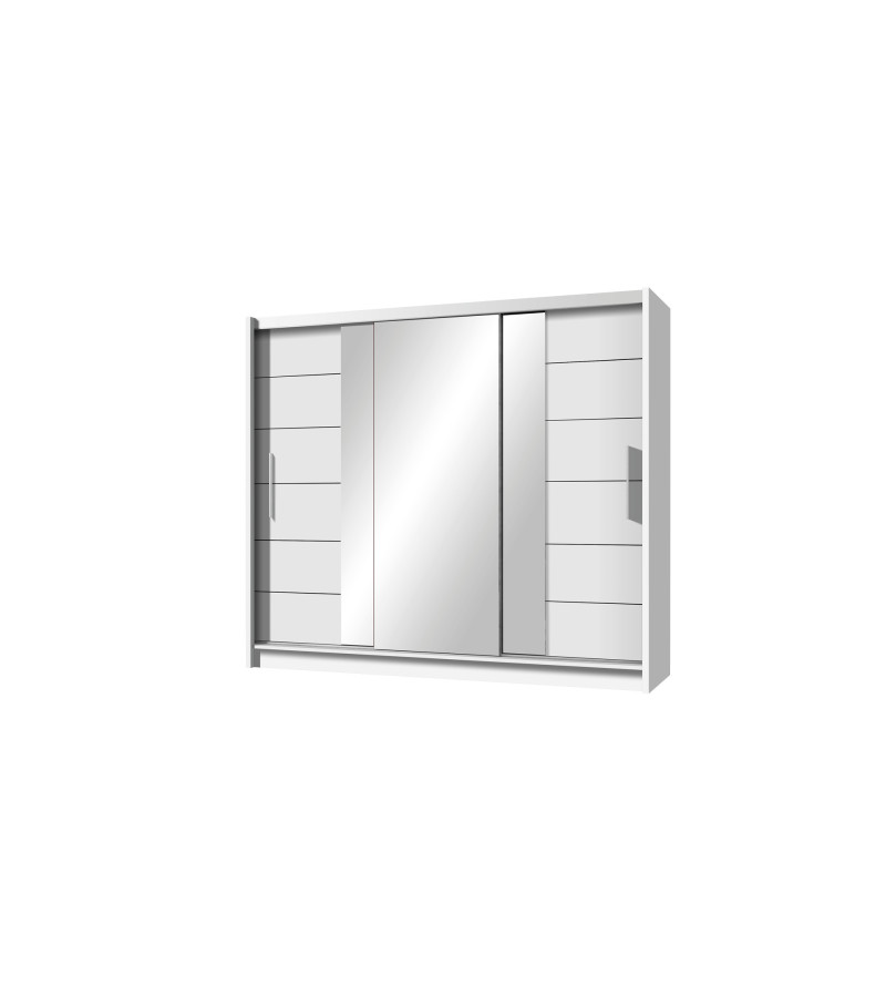 GABA PREMIUM LN2 200 cm Sliding Door Wardrobe with Mirror