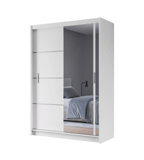 GABA PREMIUM VTA 150 cm Sliding Door Wardrobe with Mirror