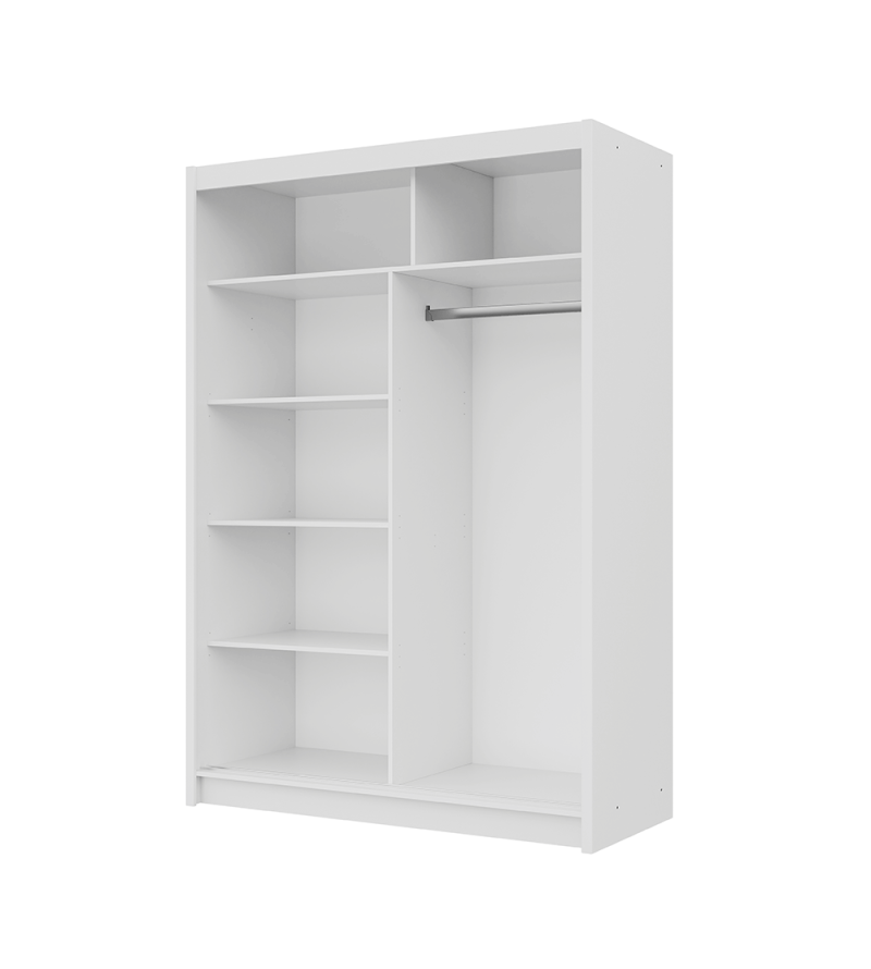 GABA PREMIUM VTA 150 cm Sliding Door Wardrobe with Mirror