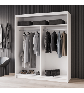 GABA PREMIUM VTA 180 cm Sliding Door Wardrobe with Mirror