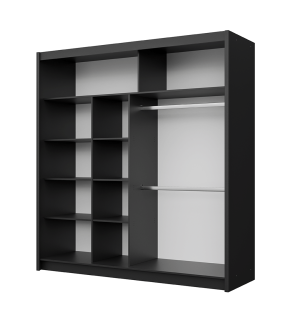 GABA PREMIUM VTA 200 cm Sliding Door Wardrobe with Mirror