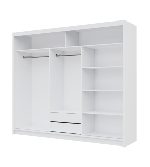 GABA PREMIUM VTA 250 cm Sliding Door Wardrobe with Mirror