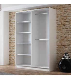 GABA PREMIUM V1 150 cm Sliding Door Wardrobe with Mirror