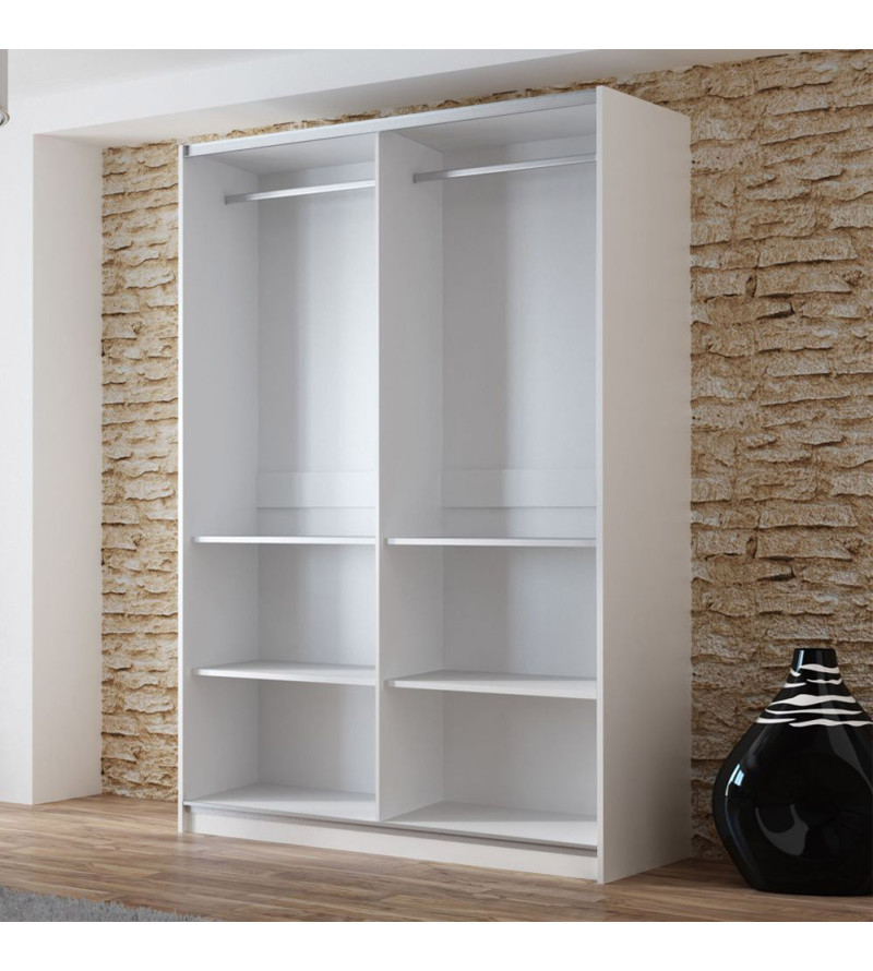 GABA PREMIUM V1 150 cm Sliding Door Wardrobe with Mirror