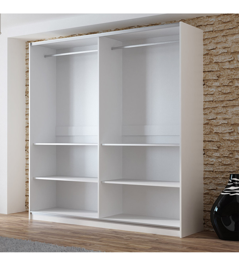 GABA PREMIUM V1 200 cm Sliding Door Wardrobe with Mirror