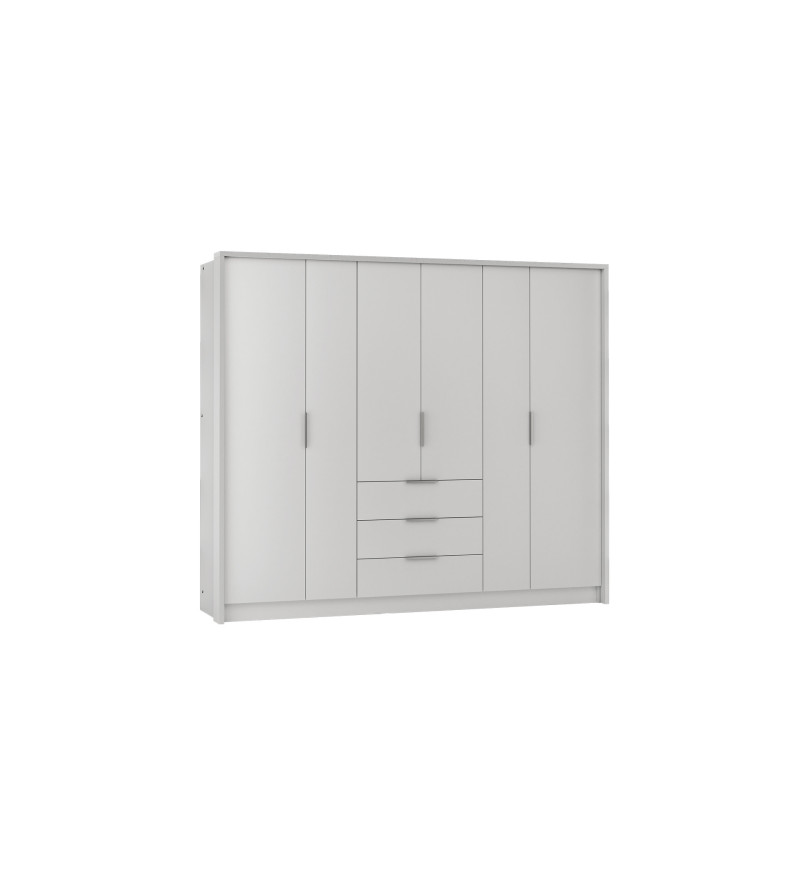 GABA BK 255 cm Hinged Door Wardrobe