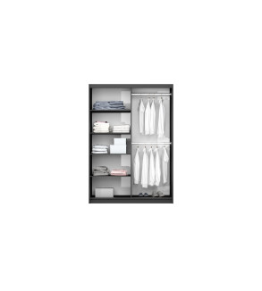 GABA PREMIUM BS 150 cm Sliding Door Wardrobe with Mirror