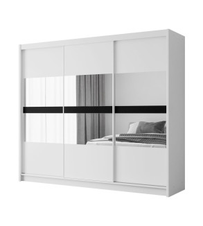 GABA PREMIUM BT 250 cm Sliding Door Wardrobe with Mirror