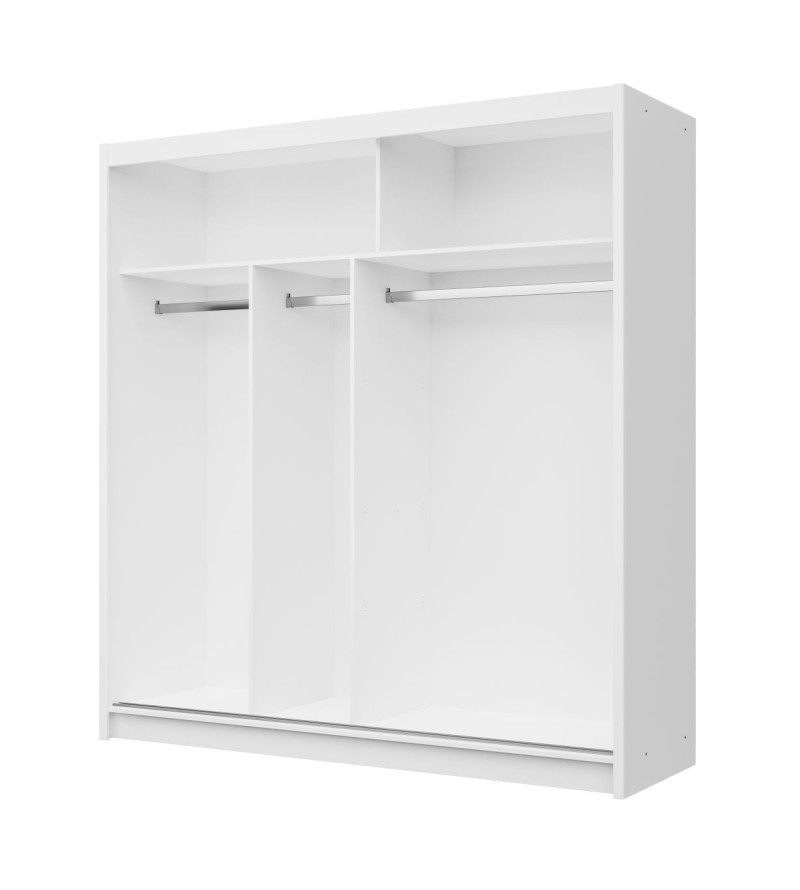 GABA PREMIUM DK 203 cm Sliding Door Wardrobe with Mirror