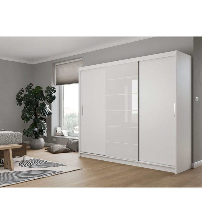 GABA PREMIUM ML 250 cm Sliding Door Wardrobe with Mirror