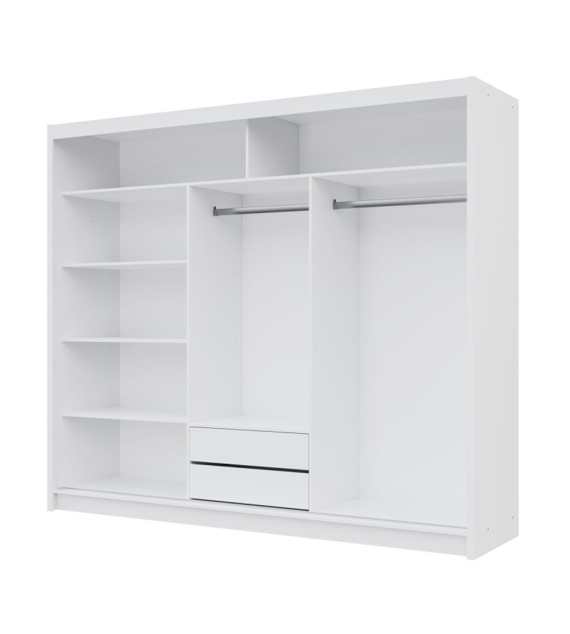 GABA PREMIUM ML 250 cm Sliding Door Wardrobe with Mirror