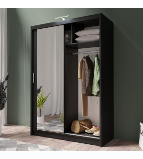 GABA PREMIUM PS 150 cm Sliding Door Wardrobe with Mirror