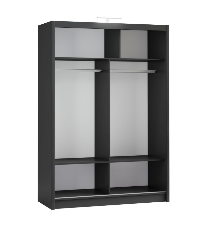 GABA PREMIUM PS 150 cm Sliding Door Wardrobe with Mirror