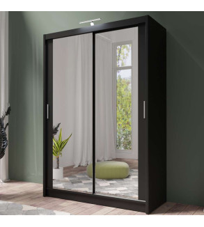 GABA PREMIUM PS 150 cm Sliding Door Wardrobe with Mirror